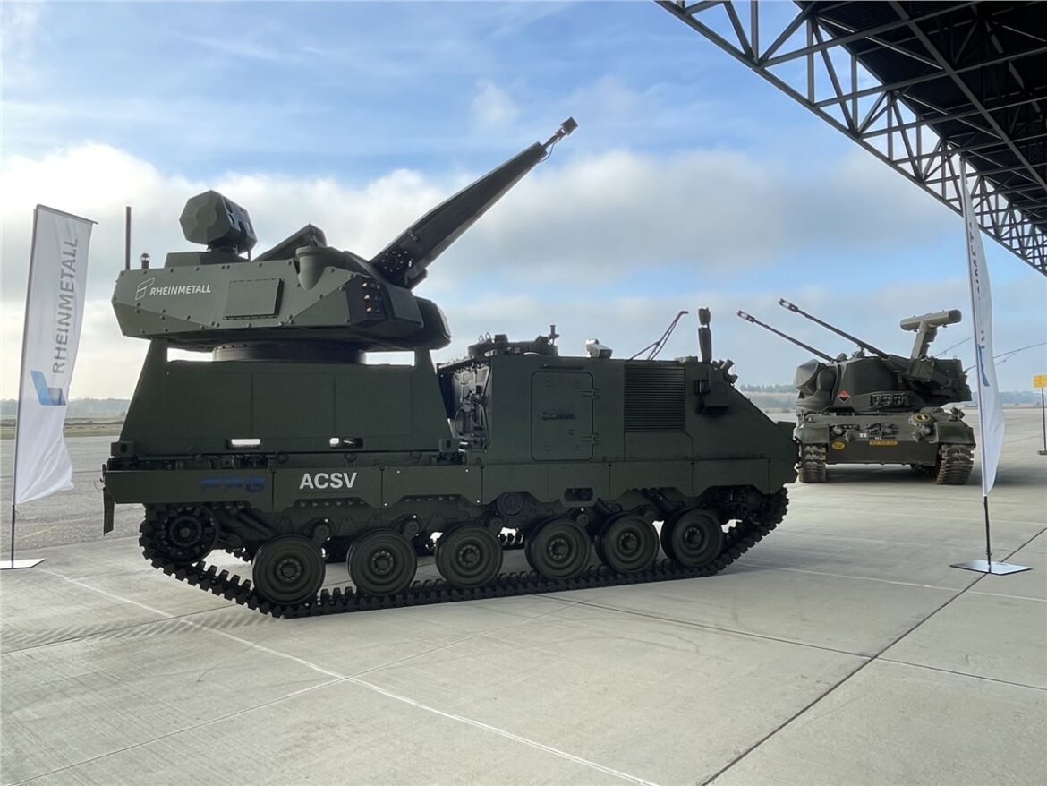 Rheinmetall, Skyranger 30, mobile air defence, Dutch Ministry of Defence, air defence turret, 30mm revolver cannon, counter-drone system, autonomous air defence, NATO air defence, hybrid air defence platform