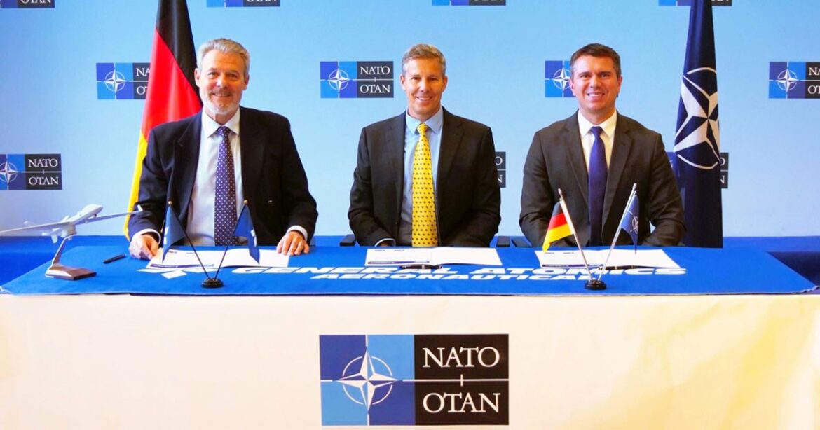 MQ-9B SeaGuardian, Germany, NSPA, GA-ASI, remotely piloted aircraft, maritime surveillance, NATO interoperability, Certifiable Ground Control Station, Detect and Avoid System, P-8A interoperability