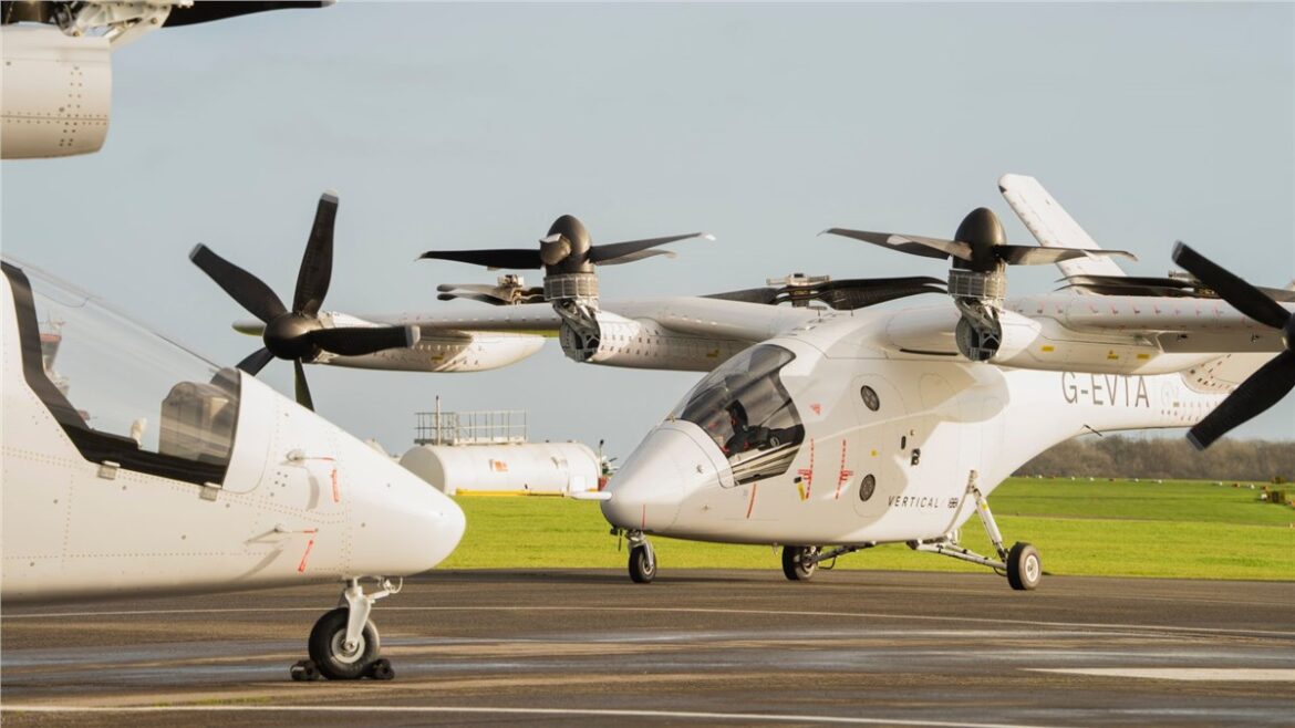 Vertical Aerospace, VX4 prototype, flight test capacity, piloted flight testing, transition flight testing, electric vertical takeoff and landing, Valo certification aircraft, hybrid-electric testing, UK Civil Aviation Authority, EASA certification