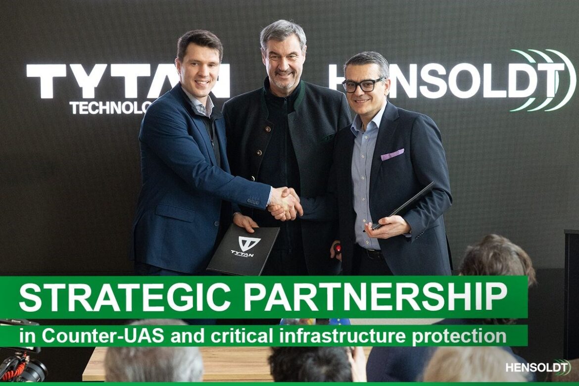 HENSOLDT, TYTAN Technologies, Counter-UAS, critical infrastructure protection, interceptor drones, Elysion Mission Core, European air defense, drone warfare, NATO air defense, Bavarian defence innovation